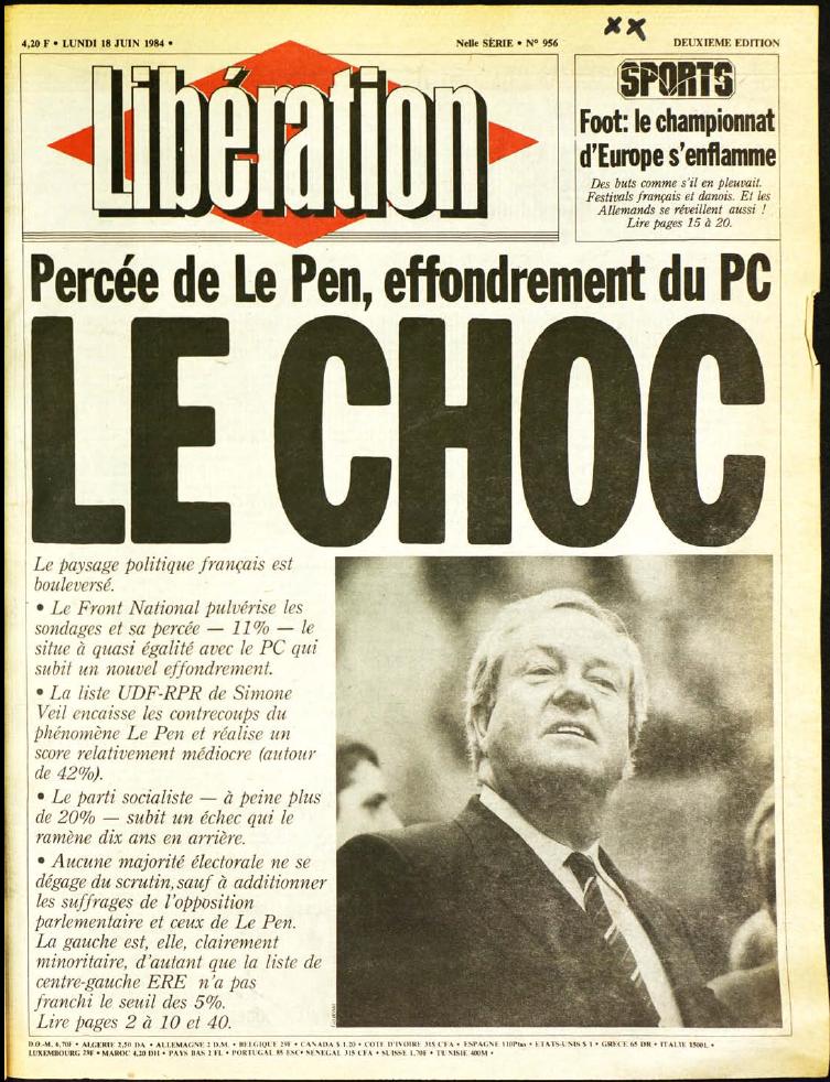 Pour la neuvième fois depuis 1979, les Français sont appelés à élire leurs députés européens le 26 mai 2019. Retour en archives sur les huit précédentes éditions ➡️ 
liberation.fr/apps/2019/05/e…