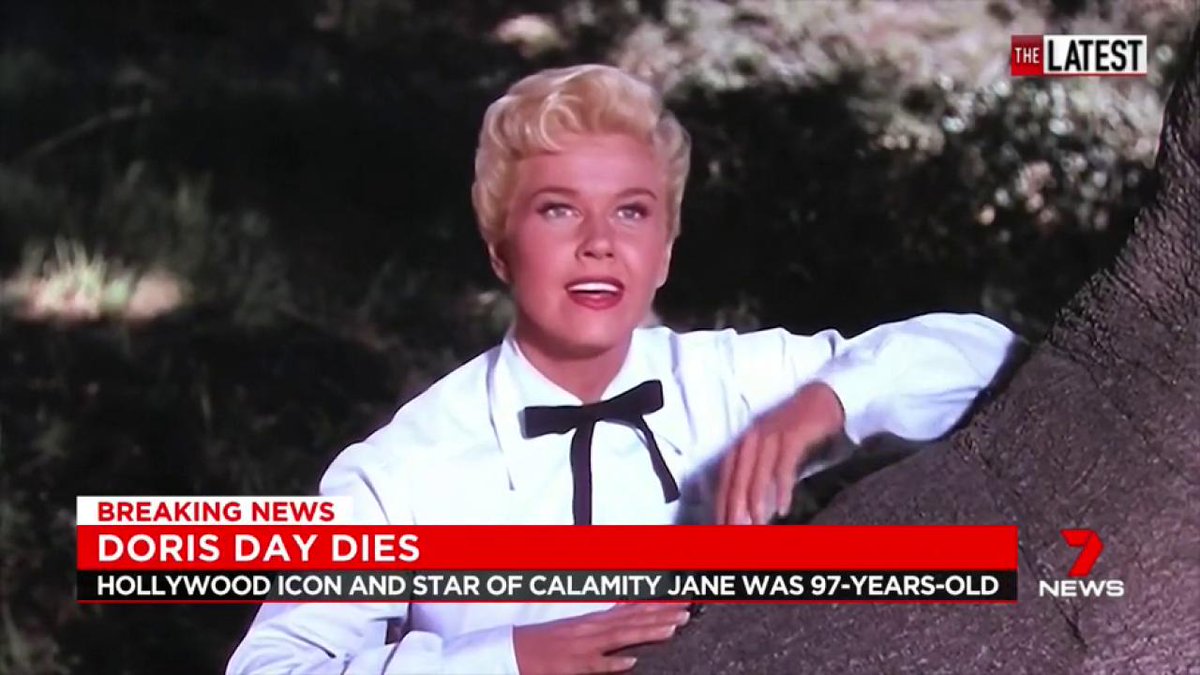 Hollywood Legend Doris Day Late Died Aged Body Includes Calamity