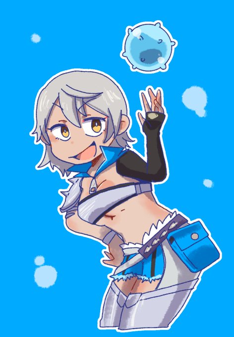 色黒すぎた気がするのでちょっと調整したやつ 