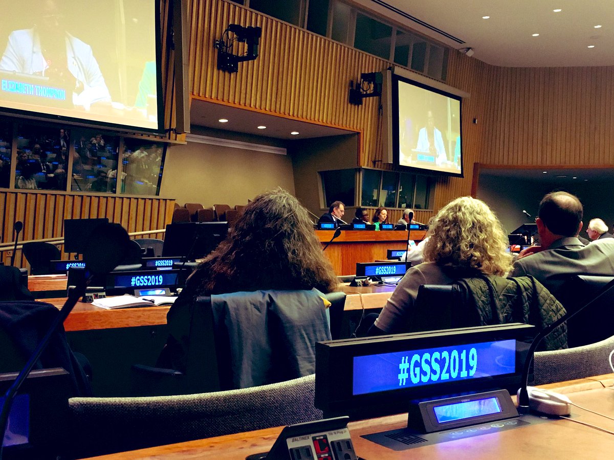 Global Solutions Summit 2019 is underway and focused on two issues this year: inclusive disruptive innovation and building a local ecosystem to facilitate technology deployment #STI #SDGs #GSS2019 @UN