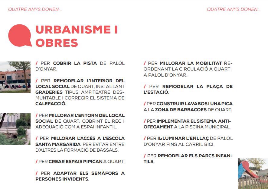 Quart_Actiu's tweet photo. Si en dos anys hem fet molta feina, quatre anys donen per més! Comencem el dilluns amb la proposta de feina a fer aquests propers anys a l'Àrea d'Urbanisme i obres #Quartactiu https://t.co/oYltLgWFDF