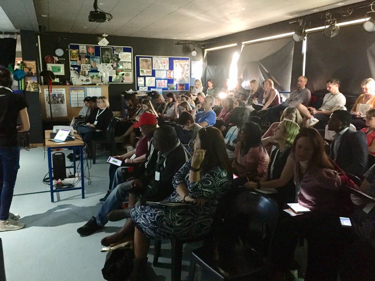 SamanthaPerfec2's tweet image. Augmented &amp;amp; Virtual Reality breakaway session provides 🤯ways that bring education to life with ⁦@JeanetteViljoen⁩ ⁦@Zeepochee⁩ ⁦@cospaces_edu⁩ ⁦@MergeVR⁩ ⁦@ThinkAheadZA⁩ #iPadSummitZA #EverOneCanCreate