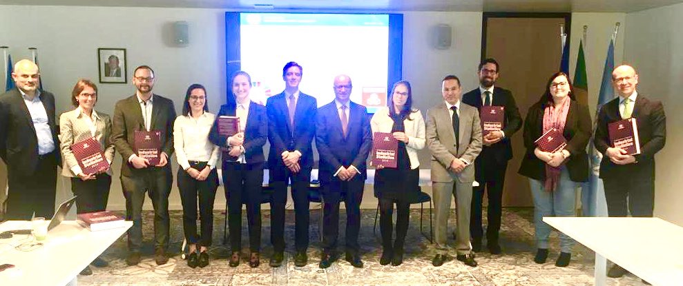 Today in #Brussels -> <a href="/UNIDO/">UNIDO</a> Chief Statistician Shyam Upadhyaya showcases 2018 GLOBAL SLOWDOWN of MANUFACTURING and challenges of Inclusive &amp; Sustainable Industrial Development to achieve <a href="/SDGoals/">SDGoals</a> <a href="/SDG2030/">SDG2030</a> -> check this out stat.unido.org