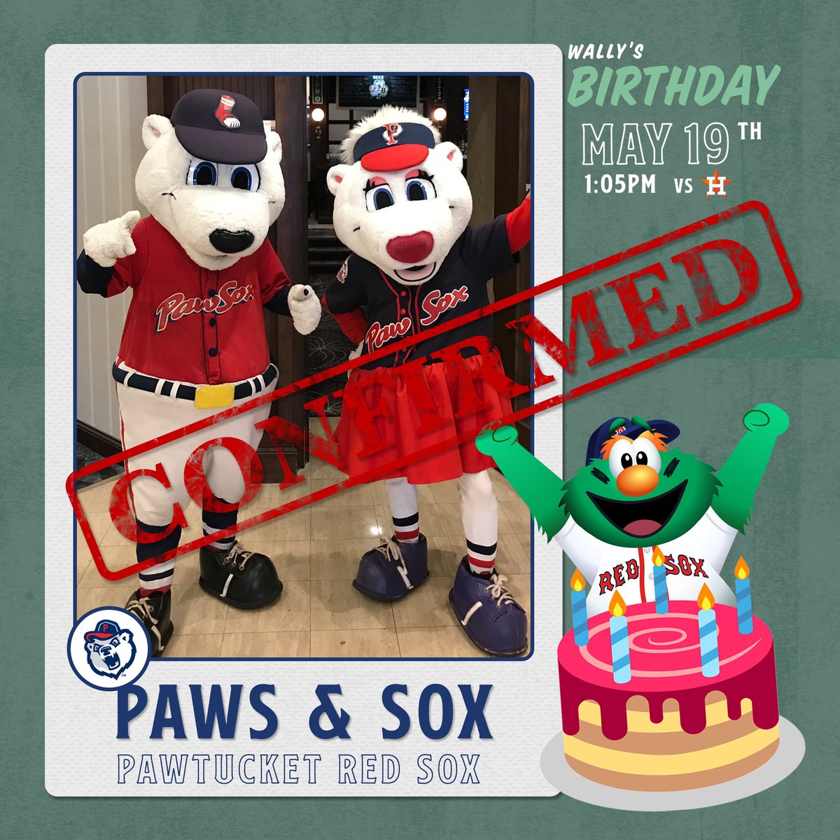 Wally97's tweet photo. Hey @PawsTheMascot &amp; @SoxTheMascot, you ready? 

🎟: https://t.co/z1I4Pkuhz5 https://t.co/S3lOSkDr3a