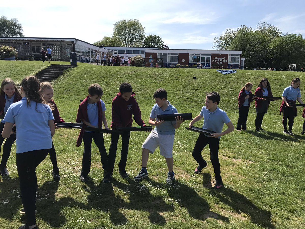 Plasyfelin's tweet photo. Year 6 were excellent working as a team solving different obstacles!! #drainpipechallenge #plapc13 #plappse #teamworkmakesthedreamwork https://t.co/o1oLqFzk7W