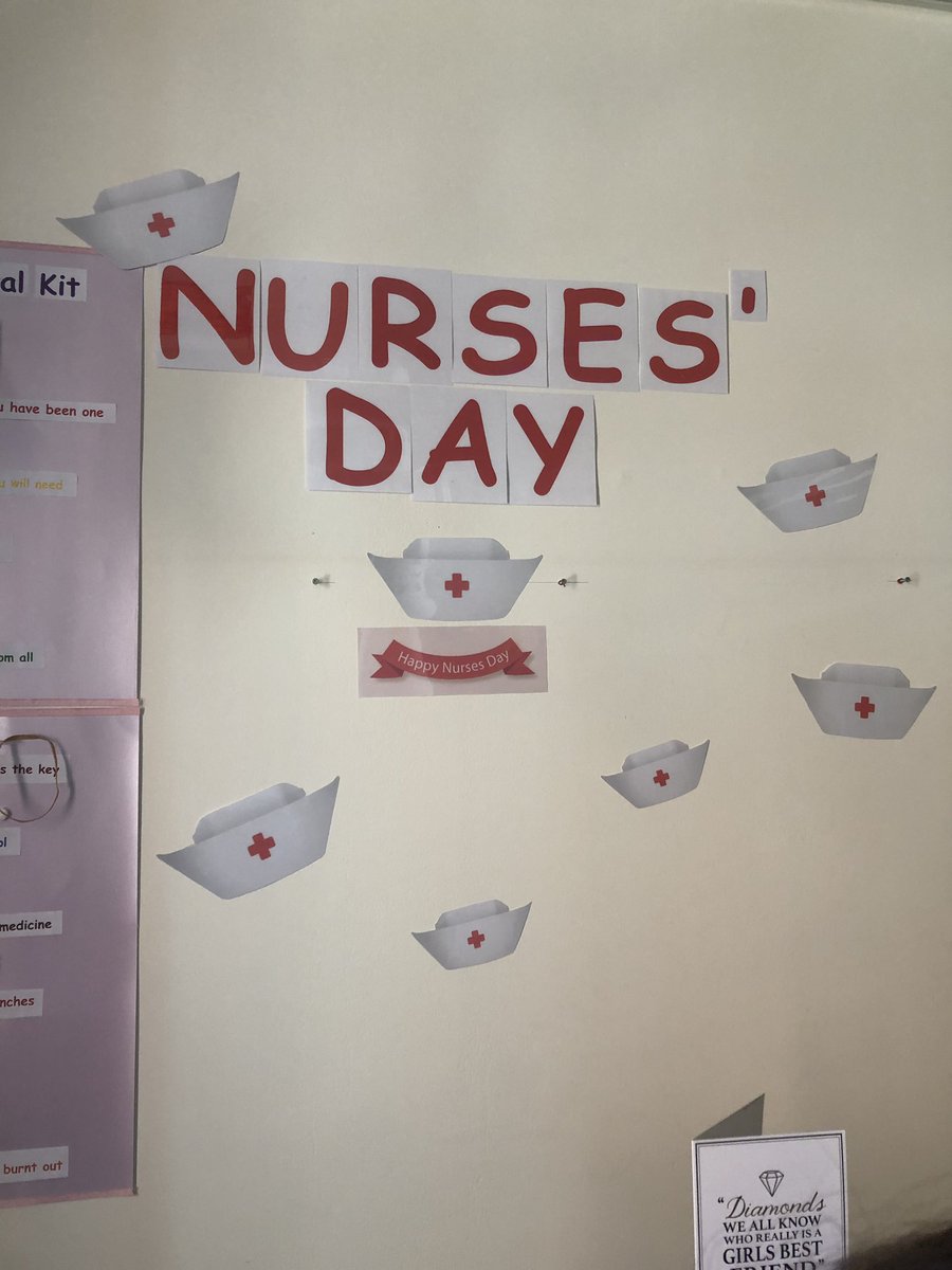 LucyLyon6's tweet photo. L2 are being very creative celebrating #InternationalNursesDay2019 @SalfordRoyalNHS well done to you all https://t.co/n8SDShceQK