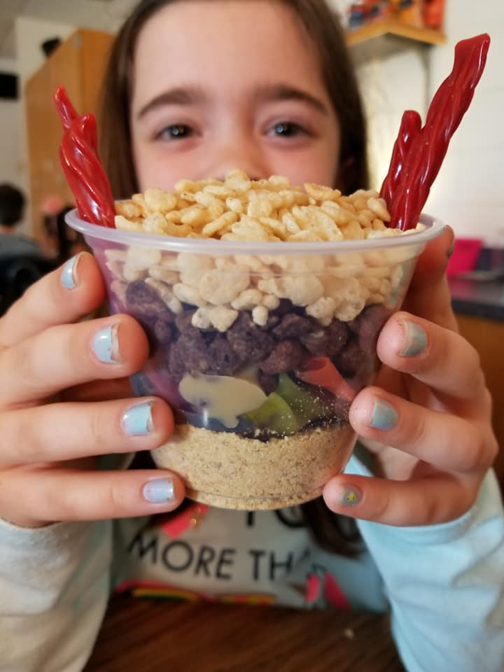 the first graders made yummy snacks i want to eat them!!!#heights4kids