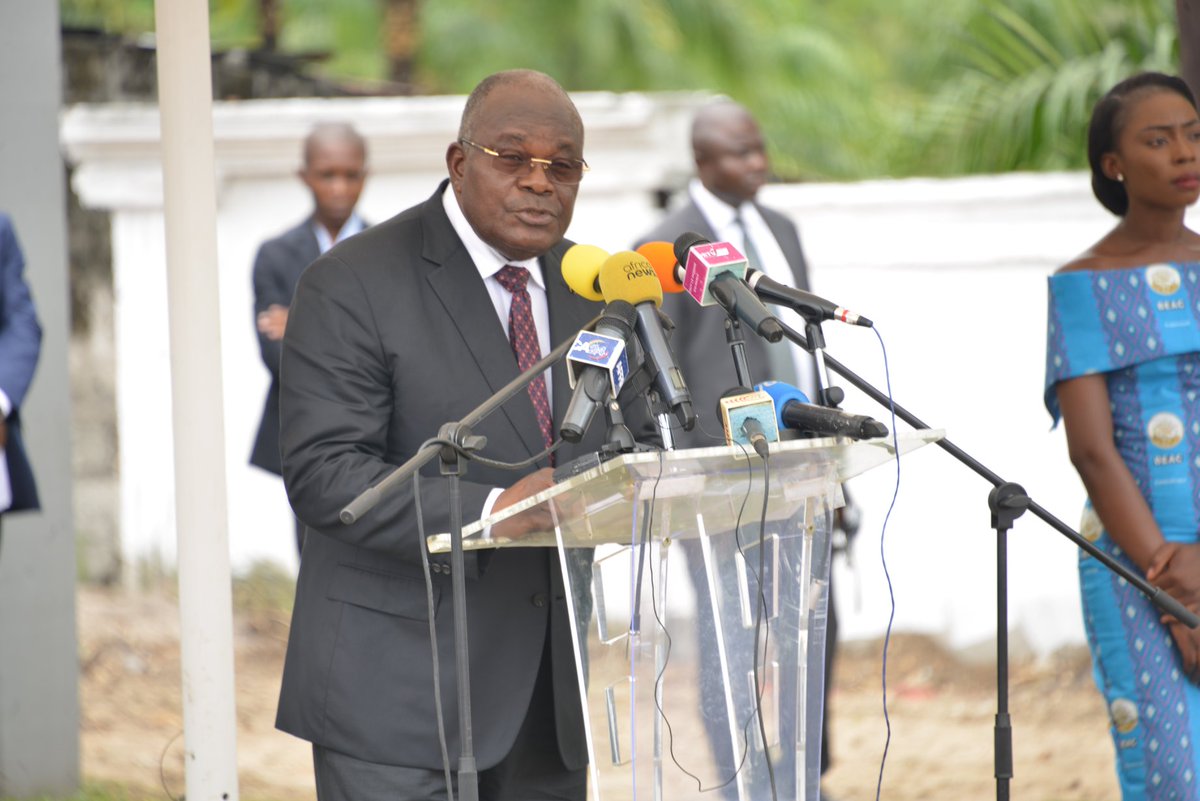 #Congo - Le Président Denis #Sassou N’Guesso a procédé ce 13  mai 2019 à l’inauguration du siège de la Banque des États de l’Afrique  Centrale (Antenne d’Oyo)