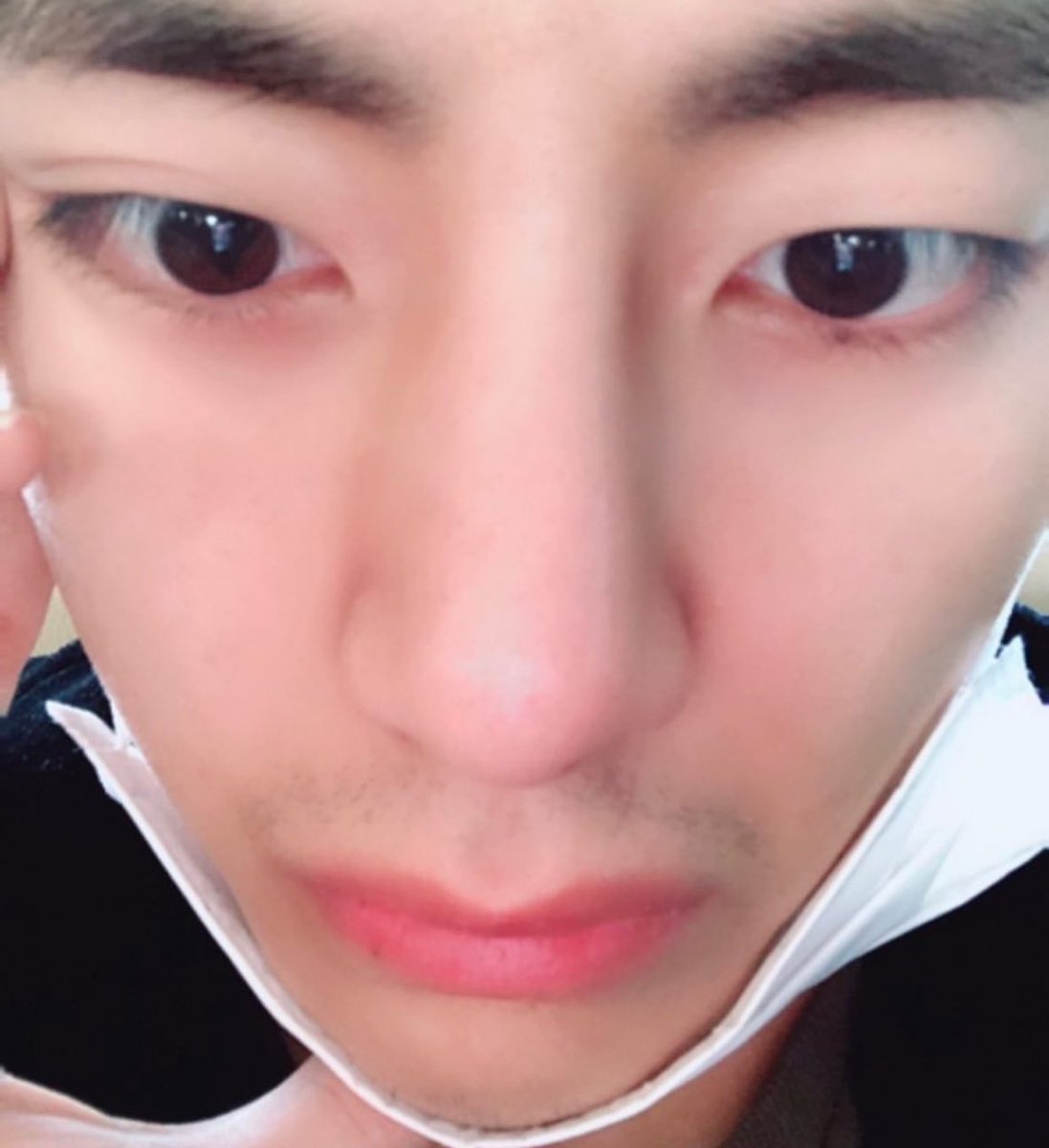 jungfudge's tweet photo. HIS MUSTACHE JUST MADE A DEBUT https://t.co/nxFEVl9yiB