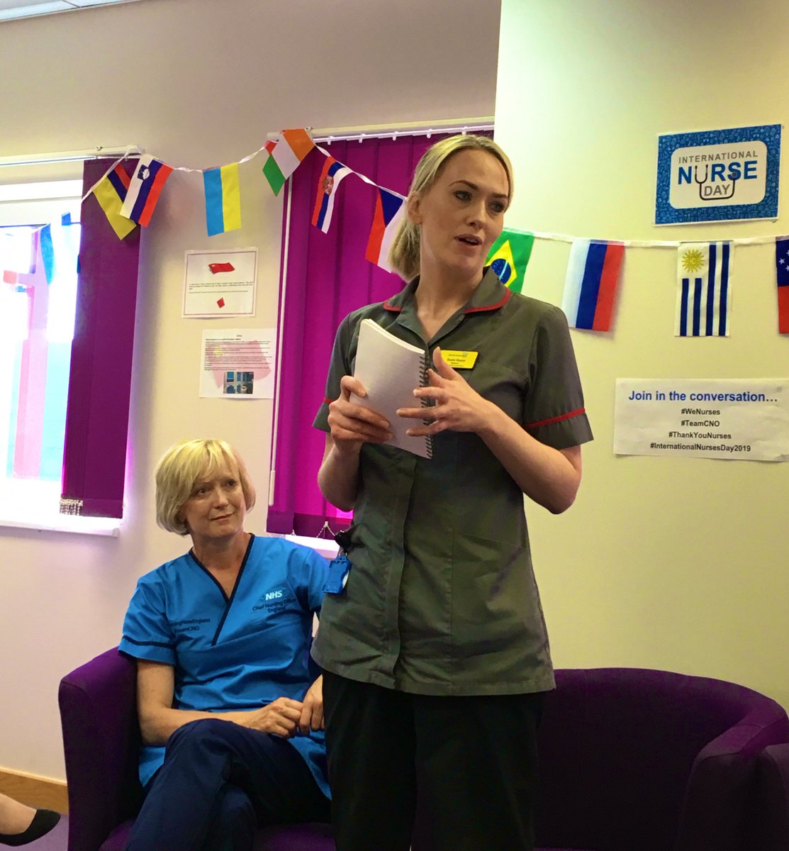 Suzanne Hoare, ED Matron @broomfieldnhs talks about her career in nursing & how her patients and nursing colleagues inspire her every day. She also tells a story of one of her early experiences working in A&E over a bank holiday and how it has shaped her whole career. #TeamCNO