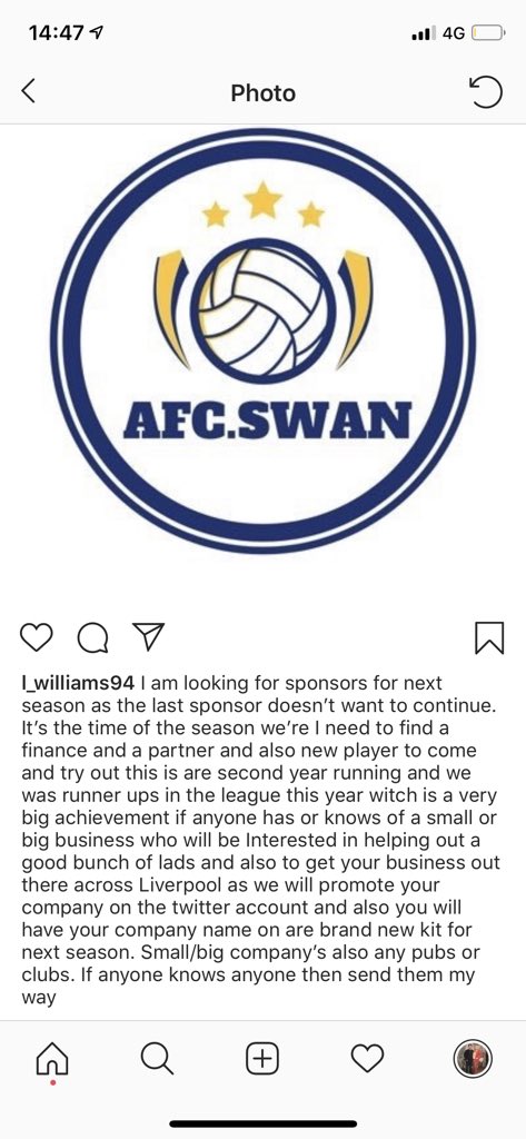 Anyone out there know any business looking to sponsor?