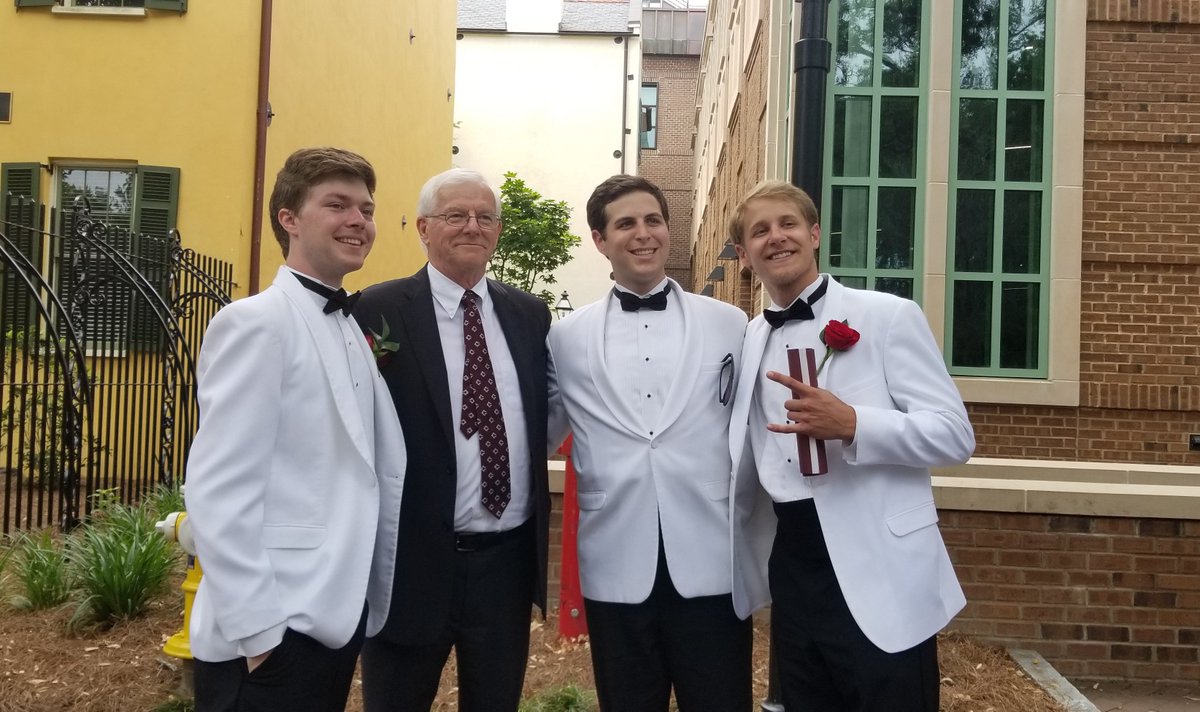 What a wonderful <a href="/CofC/">College of Charleston</a> commencement weekend! I'm pleased we awarded honorary degrees to Steve and Maureen Kerrigan, Charles M. Duke Jr., Jody Gottlieb, Sonya Houston, and Dr. Ebony Hilton. Jody, Sonya, and Ebony were great commencement speakers. #CofC #PresOz