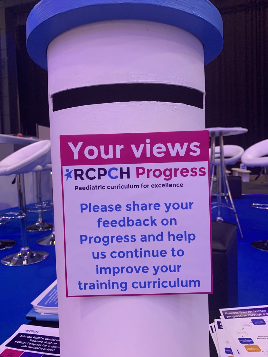 rcpch_trainees's tweet photo. Trainees and trainers, donβt forget to complete our survey at the RCPCH stand to tell us what you think of #RCPCHProgress so far. Have your say at #RCPCH19 #RCPCHlearning https://t.co/wQBnDdASJr
