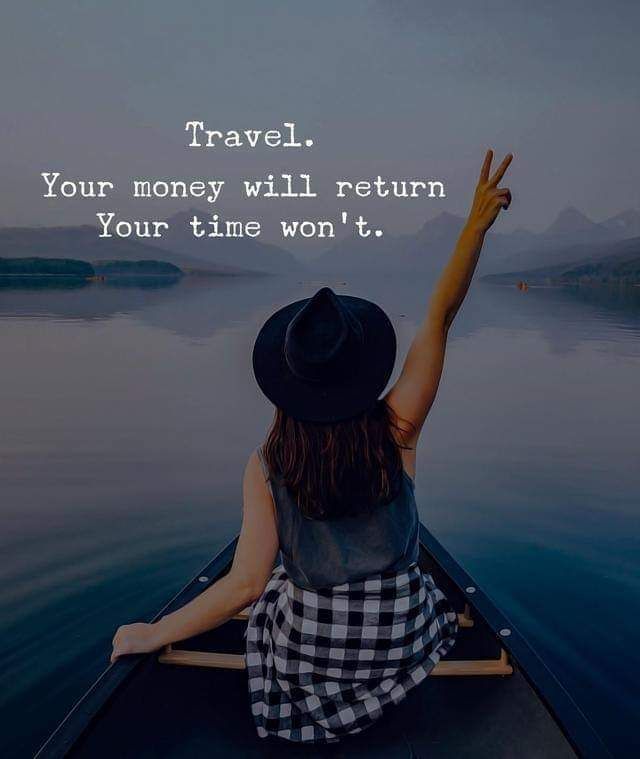 suzysmusicworld's tweet photo. Travel
Your money will return
Your time wont 

Very true!

#suzytheexplorer #travel #seetheworld #blogging #blogger #blog #travelblogger #travelblogging #getoutside #seeeverything #experience #adventure #explore #exploretheworld #haveanadventure #quote #travelquote #inspiration https://t.co/pKZmiM3TtB
