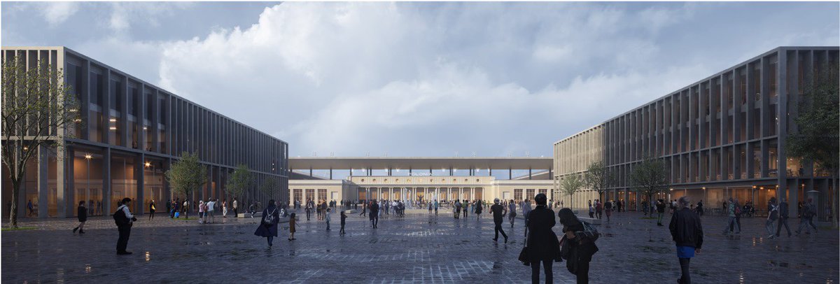 Oto on! Zwycięski projekt ośrodka @polonia1911 w pełnej okazałości. 🏟 Przy Konwiktorskiej oprócz nowego stadionu, z trybunami na 1⃣5⃣tys. kibiców, powstanie między innymi hala sportowa i budynek Centrum Wsparcia Sportu. 💪 JSK Architekci gratulacje. 👏architektura.um.warszawa.pl/wynikipolonia