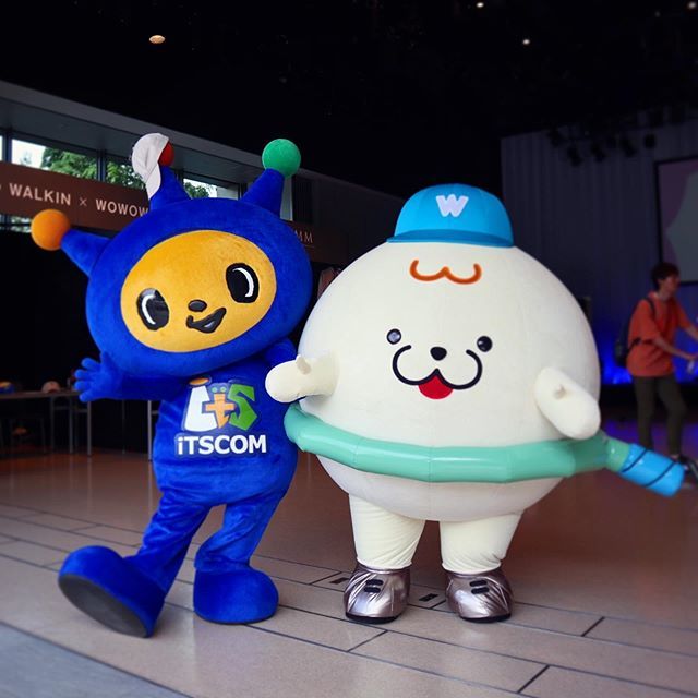 Midorigame 出歯亀 5 12 Itscom Studio Hallにこの日はitscomの コムゾー の他に Wowowテニスの テニス太郎 も出ると聞いたので行ってみた 二体とも可愛い D ゆるキャラ テニス太郎 コムゾー T Co N2vua50zvx T Co