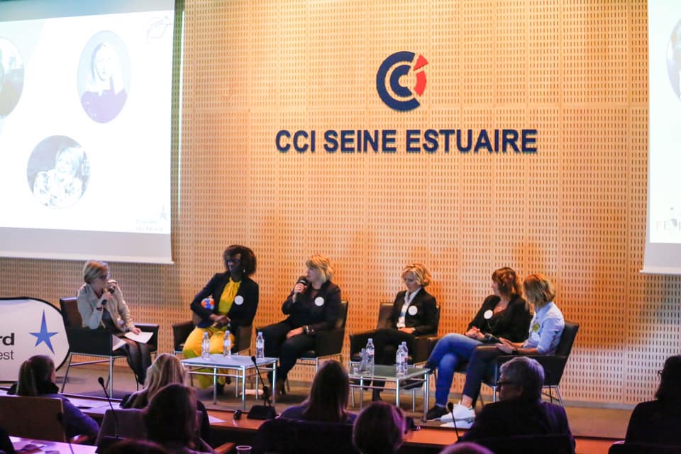 Femmeschallenge's tweet photo. 📸Rencontre #business F&amp;C 11/05 ll Merci à @agnesfirmin et à nos supers challengeuses pour ce moment de #partage , #emotion et #surprise ! #DreamTeam Merci au @HacHandball76 et @creditdunord pour cette collab explosive ! 💥#Entrepreneur #Normandie @cciseinestuaire @LeaLassarat https://t.co/ko3D2tXT82