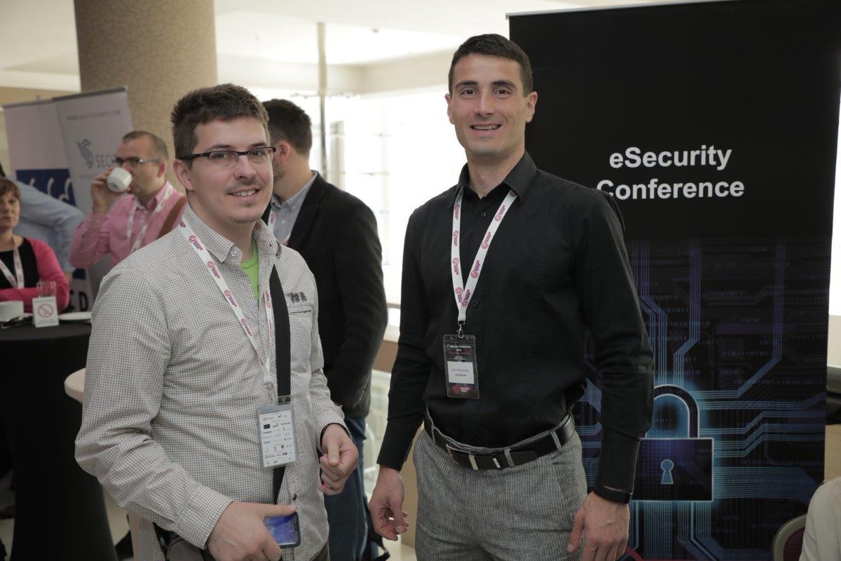 eSigurnostSRB's tweet photo. #eSecurity2019 Conference
#eSecurityBreak #eSecurityNetworking #eSecurityNetworkingDinner
#eSecuritySpeakers #eSecurityLectures #esecurity #security #ITconference #conference #hacking #ack4life #whitehacker #eSecurityHackingGame https://t.co/IDTHXC4AXt