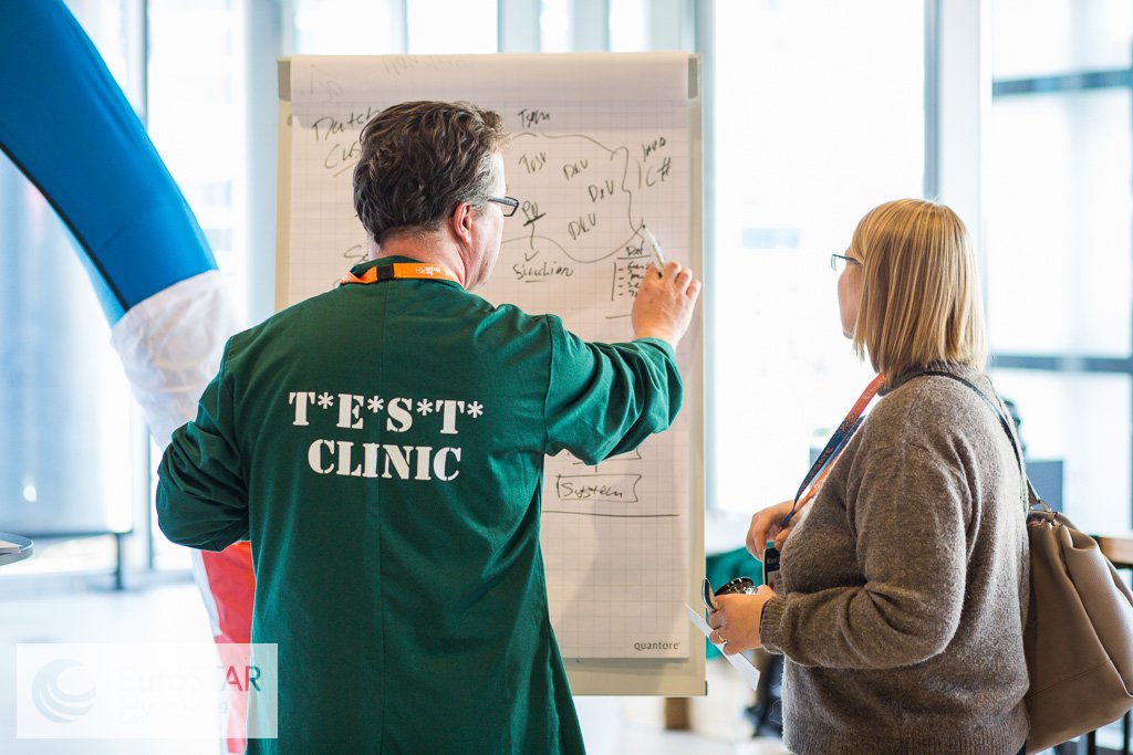esconfs's tweet photo. Come meet EuroSTAR's Test Doctors at #EuroSTARConf 2019. Industry experts available to help solve your #softwaretesting problems >> https://t.co/HPoJGOipts #testingproblems https://t.co/XfElHJJ9nw