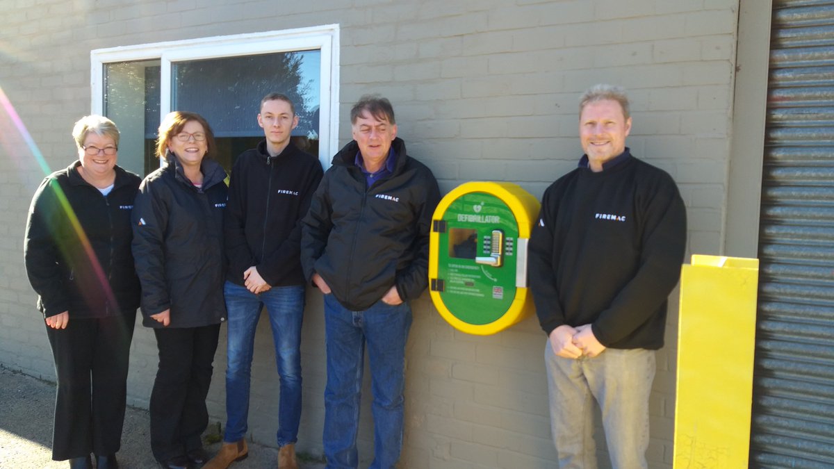StAFA_Training's tweet photo. It's great to see another customer with their new defibrillator 🎉

AND @FiremacUK 's new defibrillator is registered for public access, which will make such a difference to the local community 🙌 https://t.co/Nhh4tPM4aG