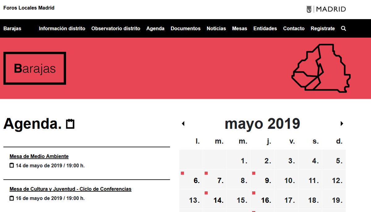 Esta semana, medioambiente y cultura son los protagonistas de la agenda de <a href="/ForosLocales/">Foros Locales de Madrid</a> de <a href="/JMDBarajas/">JMD Barajas</a>. La entrada es libre hasta completar aforo.
👉 foroslocales.madrid.es/barajas/