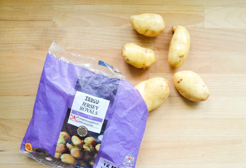 jersey potatoes tesco