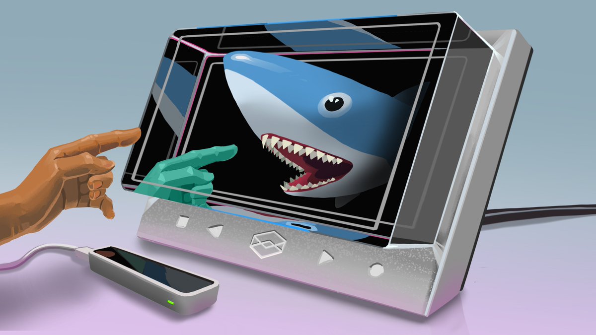 なかじ アルトデウスbc Xr系企業のデモで使用されている動物まとめ 1枚目 Magic Leap クジラ 2枚目 Nreal クジラ 3枚目 Looking Glass サメ 4枚目 Arcore サメ Vs の熱い縄張り争いが繰り広げられている 引用元 T Co