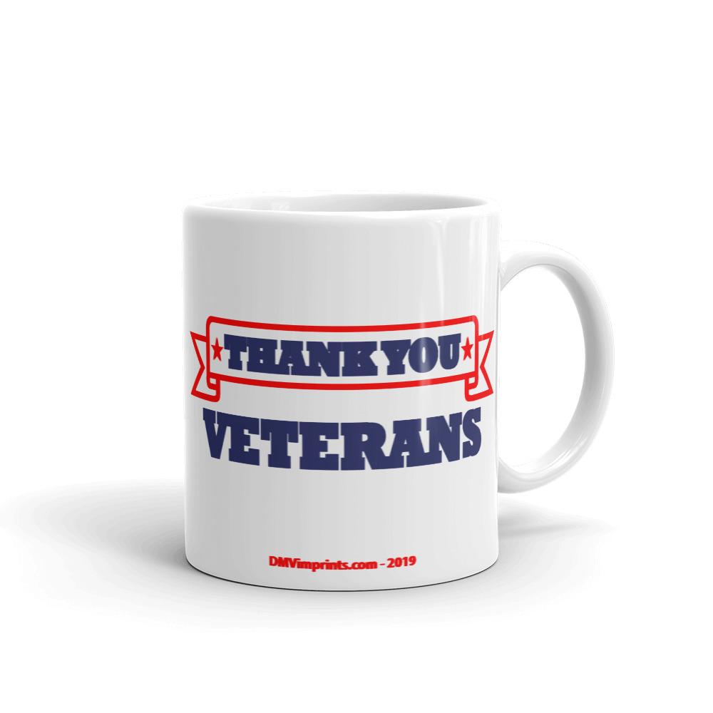 DMVimprints's tweet photo. Buy yours now, THANK YOU VETERANS/FREEDOM IS NEVER FREE ceramic mugs (printed both sides) in the store at https://t.co/pTnEY5UIxF. #DMVimprints #thankYouveterans #DMV #landofthefree #USA https://t.co/6yIS8T5Ahw