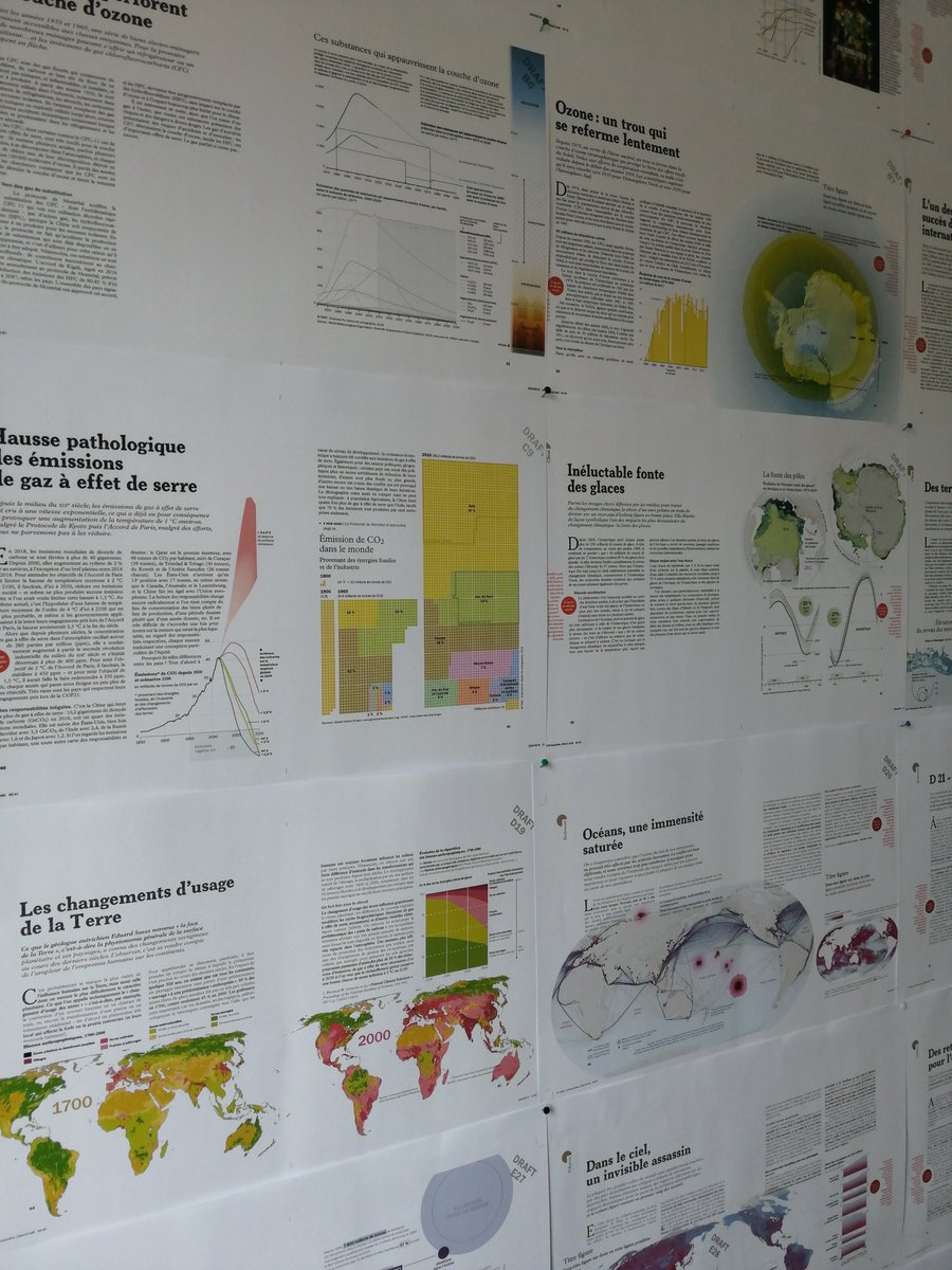 Gemenne's tweet photo. L'Atlas de l'#Anthropocène : on touche au but ! L'ensemble des données de la crise écologique rassemblées en planches didactiques, avec une centaine de cartes et graphiques, pour que chacun puisse réaliser l'ampleur du défi. Sortie en librairies fin août, aux Presses de Sc Po ! https://t.co/JgXXGS2Gaz