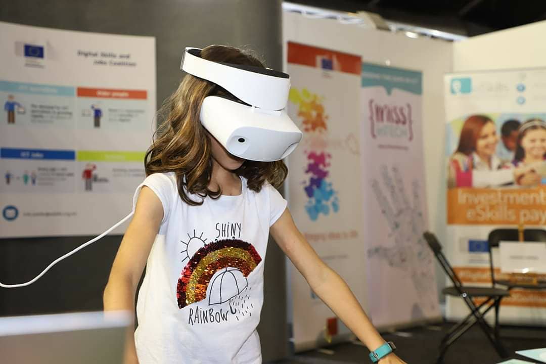 Miss_InTech's tweet photo. Throwback to last weekend's Malta Robotics Olympiad! Our robot fam had a blast seeing new faces. 🤖

Thank you eSkills for having us on your stand!

#maltaroboticsolympiad #robotics #technology #gadgets #girlswhocode #womenintech #coding #ict #oculus #vr #tech #Microsoft #eskills https://t.co/FpKl0zPsaZ