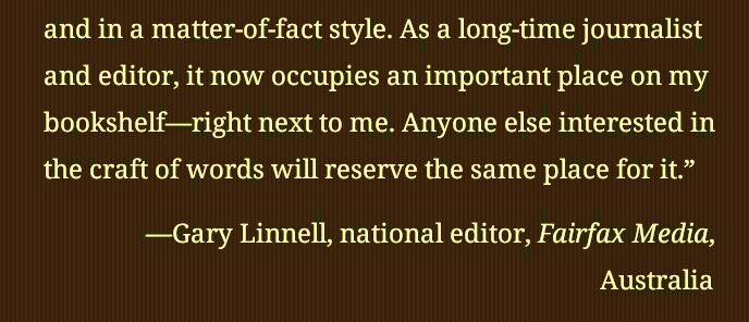 a_logophile's tweet image. How can a book be a journalist and editor? #danglingmodifier #editingmadeeasy #garylinnell