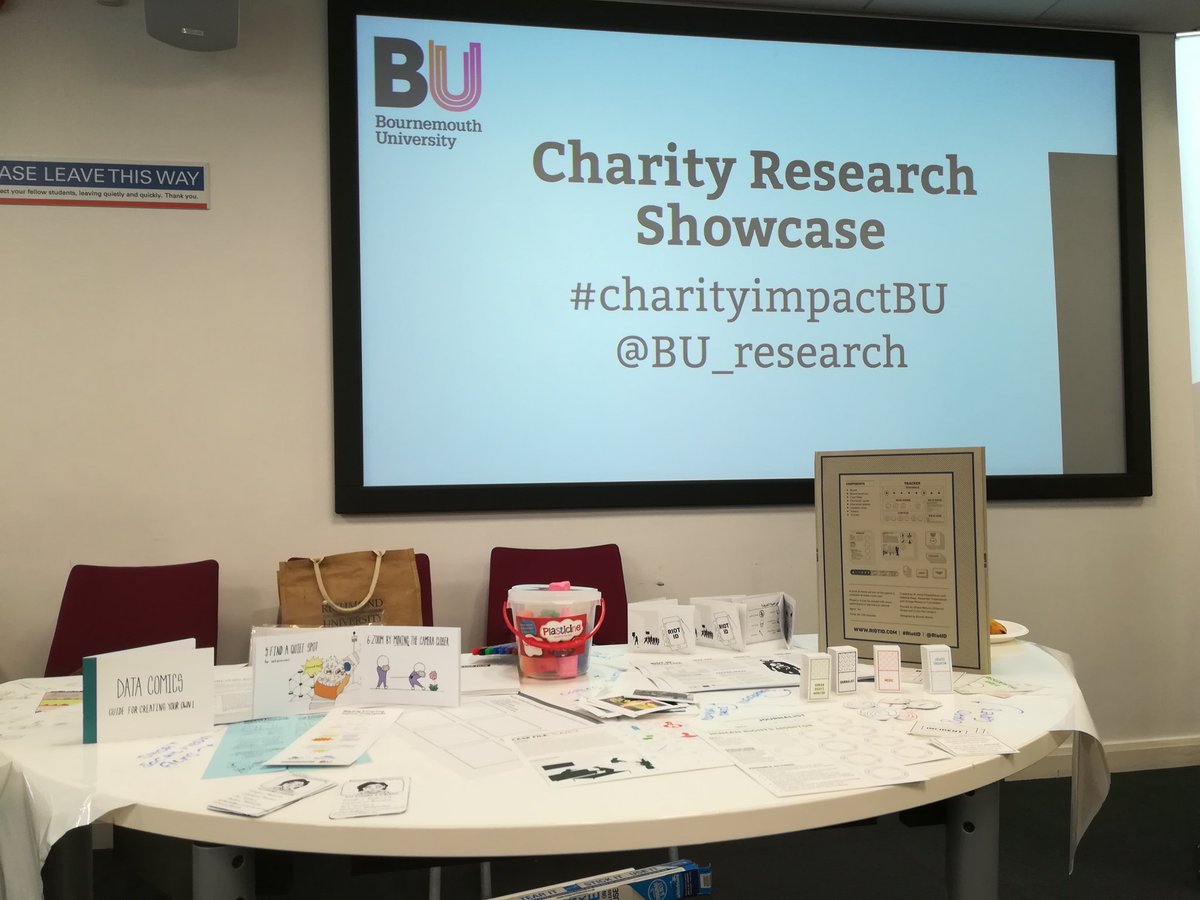 Tabling our <a href="/RiotID/">Riot ID</a> and Public Health Dorset work for #civicmediahub at <a href="/BU_Research/">Research @ Bournemouth University</a> charity showcase #charityimpactBU