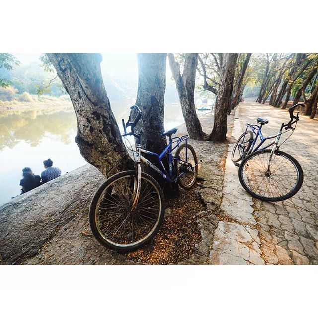 Friends.
.
.
.
.
. 
#friends #companions #bikers #lake #water #sit #moment #peace #togetherness #bicycles #bicycling #bicycletravel #igers #igasia #igindia #igersindia #igersasia #travel #street #vsco #vscocam #vscoedit #vscoartist #vscoig #vscohub #everydayeverywhere #daily…