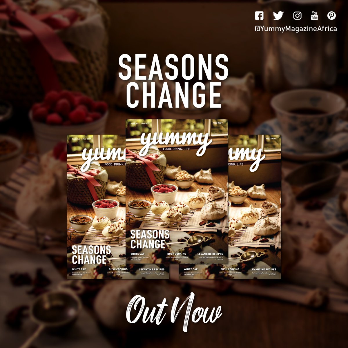 Our May issue is here! <a href="/sonisideup/">Soni Side Up</a> shares her favourite spots for different moms and  J. Mwai captures the best treats #MothersDay provided. We've got Ramadhan recipes for you, the White Cap Art of Brunch, bush cooking experience and more!

Read it here: bit.ly/2vU8dvU