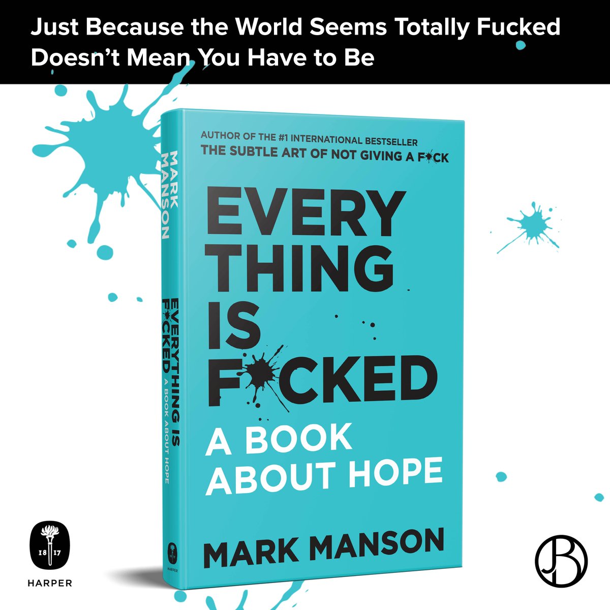 BargainBooksSA's tweet photo. Out now! The new book from @markmanson, author of THE SUBTLE ART OF NOT GIVING A F*UCK.
Get your copy from your nearest Bargain Books store today! Was R289, Now R239! SAVE R50!
@jonathanballpub #everythingisf*ucked #thesubtleartofnotgivingafuck #markmanson https://t.co/YPhqvX189p
