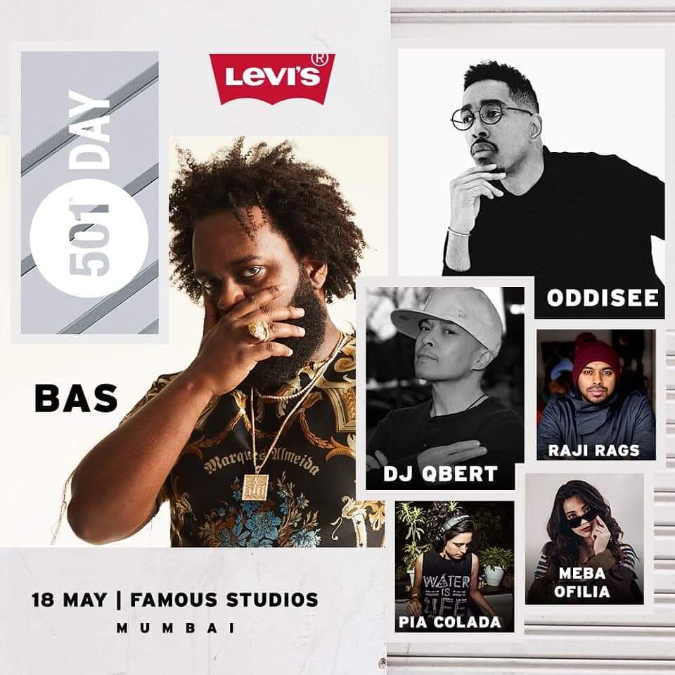 Mixtapelive's tweet photo. Find us at Famous Studios this weekend as we light up @LEVIS 501 Day featuring cutting edge hip-hop artists @Bas, @ODDISEE, @DJQbert, @RajiRags, #MebaOfilia and #PiaCollada!
18th May | Free entry via RSVP on @insiderdotin.
#Mixtapelighting #GroundControl #Innovativeillumination https://t.co/W2n9EeSRtv