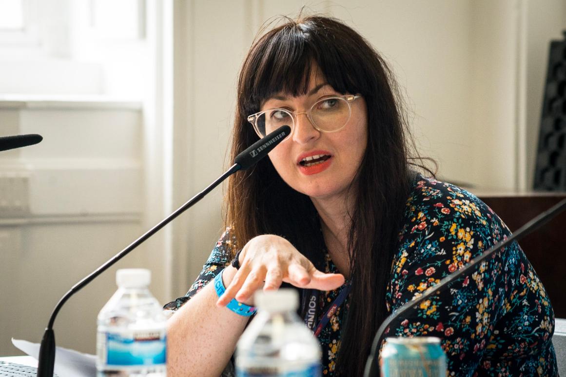 SoundCityForum's tweet photo. We absolutely loved having @shellzenner from @amazingradio at our conference😀 

She led loads of great discussions with @DaveRowntree @_TheMagicGang &amp; MORE‼️

#SoundCityPlus #soundcity19 #MusicConference #AmazingRadio #blur #TheMagicGang https://t.co/X2CJcOAxhC