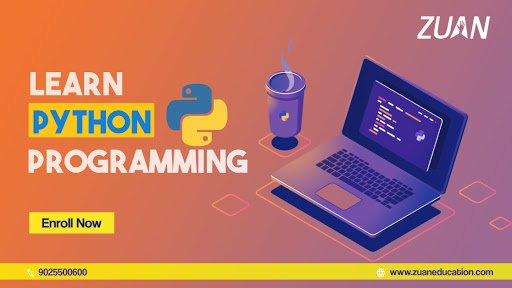 ZuanEducation's tweet image. Passionate about coding ?
Join with @ZuanEducation and become a certified python Programmer !
👩💼work in live projects
👩🎓Get 💯 Job guarantee
visit us zuaneducation.com/python-trainin…
#pythontrainingchennai #pythononlinetraining #pythonprogramming #pythontraininginstitute #zuan_education