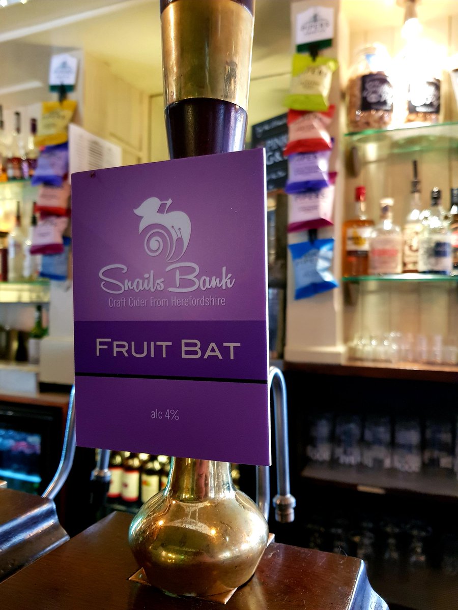 It may be a Real Ale Trail, but we know that's not for everyone!  We also have real cider on draught too!  Earn your sticker with a pint of 'Fruit Bat' from <a href="/Snailsbankcider/">Snailsbank Cider</a> <a href="/itsinnottingham/">It's in Nottingham</a> #cider #realcider #fruitbat #jess #tasteslikeribena #Nottingham #thecastle