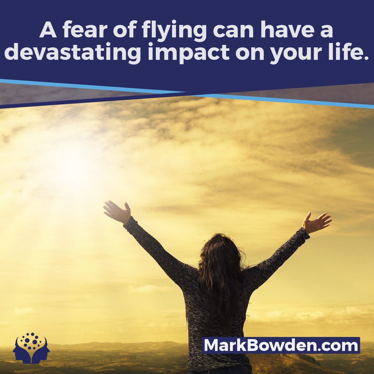 When you have a real fear of flying it can cause big problems

Or you can read my article at: markbowden.com/overcome-your-…

Share if you or someone you know has a fear of flying