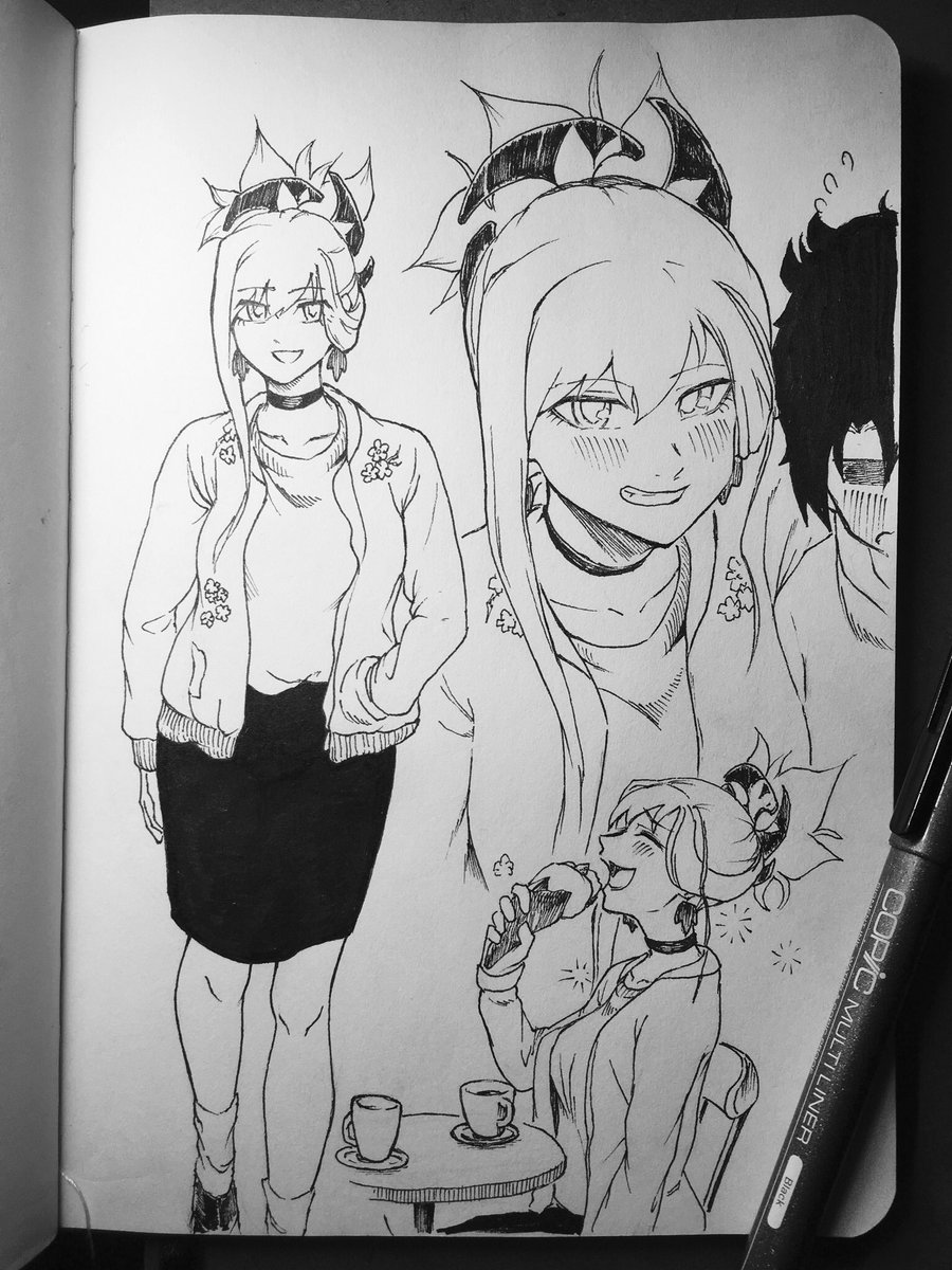 バイトの先輩とかに欲しい
#FGO  #武蔵ちゃん 