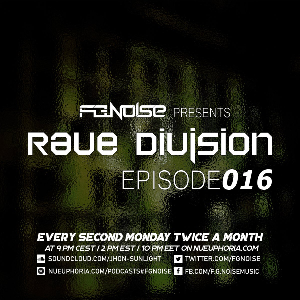 FgNoise's tweet photo. Today in #RaveDivision016 music by: @Photographer_PR @Daveyasprey @TheDanielKandi @TempoGiusto @ChrisSchweizer @Solisandstruby @ChrisSxofficial @DRYMmusic @FEEL_DJ @fehjwrkieyik @RalphieBmusic @StargazersAudio @AirborneUS
ON @Nu_Euphoria  https://t.co/Ip84dKrCDO https://t.co/YynT0xjSeg
