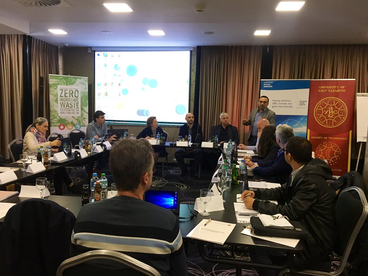 Reinwaste's tweet photo. Today University of East Sarajevo @DraganVjd hosts consortium meeting in #Sarajevo working towards zero inorganic #waste in Med #foodindustry #REINWASTE @InterregMed https://t.co/w3KgnBdDC8
