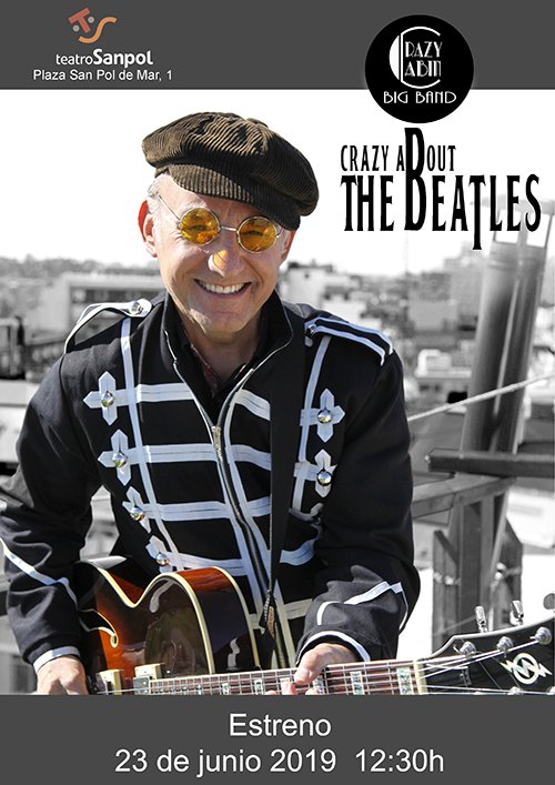 CrazyCabinBB's tweet photo. Estábamos deseando anunciarlo.Estrenamos Crazy About The Beatles en el teatro Sanpol el día 23 de junio a las 12:30 Todo un repertorio de los Beatles, sonando en Big Band como nunca lo habéis escuchado.
https://t.co/xJ65dW86rK
https://t.co/5kkXy9Th2N
https://t.co/TnX9w9ZsIR https://t.co/qqDiSCZR3B