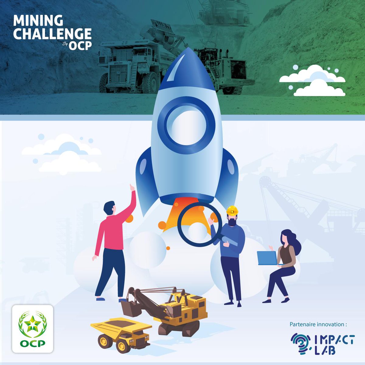 NewWorkLab's tweet image. Appel à projets : Vous avez développé un prototype en #IoT, #robotique, traitement d'image ou #maintenance? Rejoignez le #Mining_Challenge by @OCP 
Date limite: 17 Mai 2019
Soumettez votre candidature: bit.ly/2HgeNSL
#startups #miningchallenge