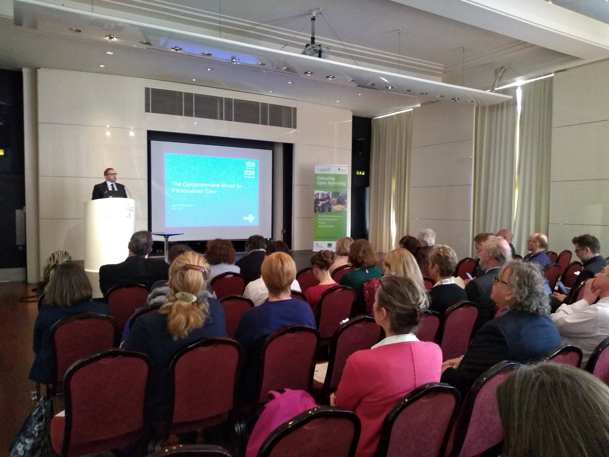 Listening to <a href="/JamesCSanderson/">James Sanderson</a> talking about opportunities for #carefarms to link with personalised care and #socialprescribing. #GCF <a href="/NaturalEngland/">Natural England</a>