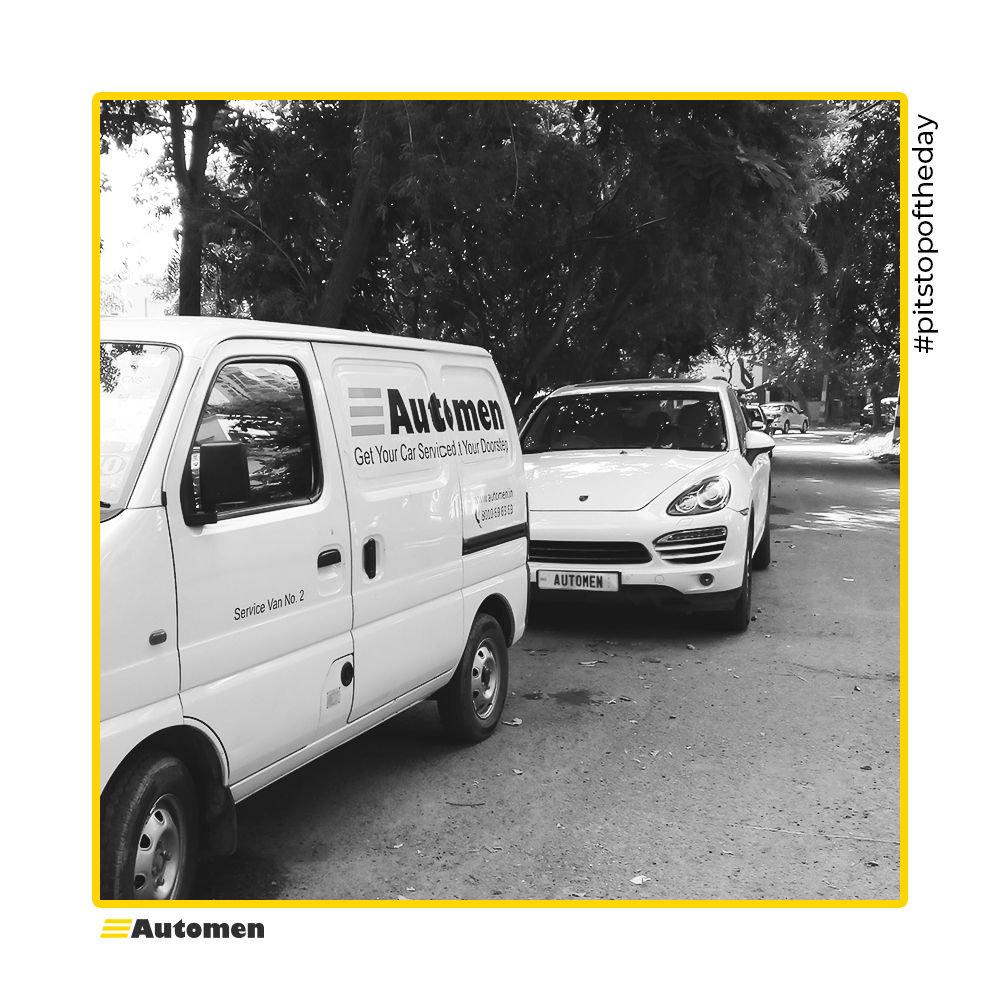 AutomenIndia's tweet photo. #pitstopoftheday
In the age of convenience where everything from a pizza to medicines are being delivered at your doorstep. Why not get your car serviced at your doorstep as well?
.
#porsche #cayenne https://t.co/Ike2fVdhpa