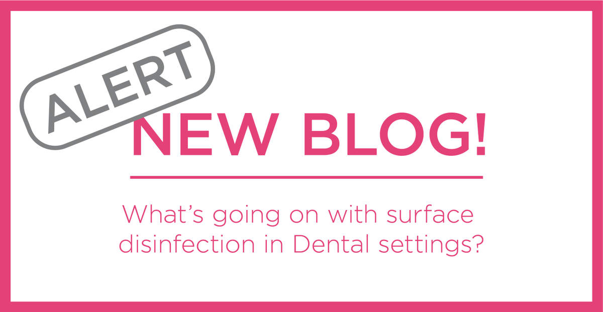 Clinell's tweet photo. "What's going on with surface disinfection in Dental settings?" - Find out more in our latest blog post: https://t.co/B0I1Prf6AO https://t.co/TPIhzmH7w6