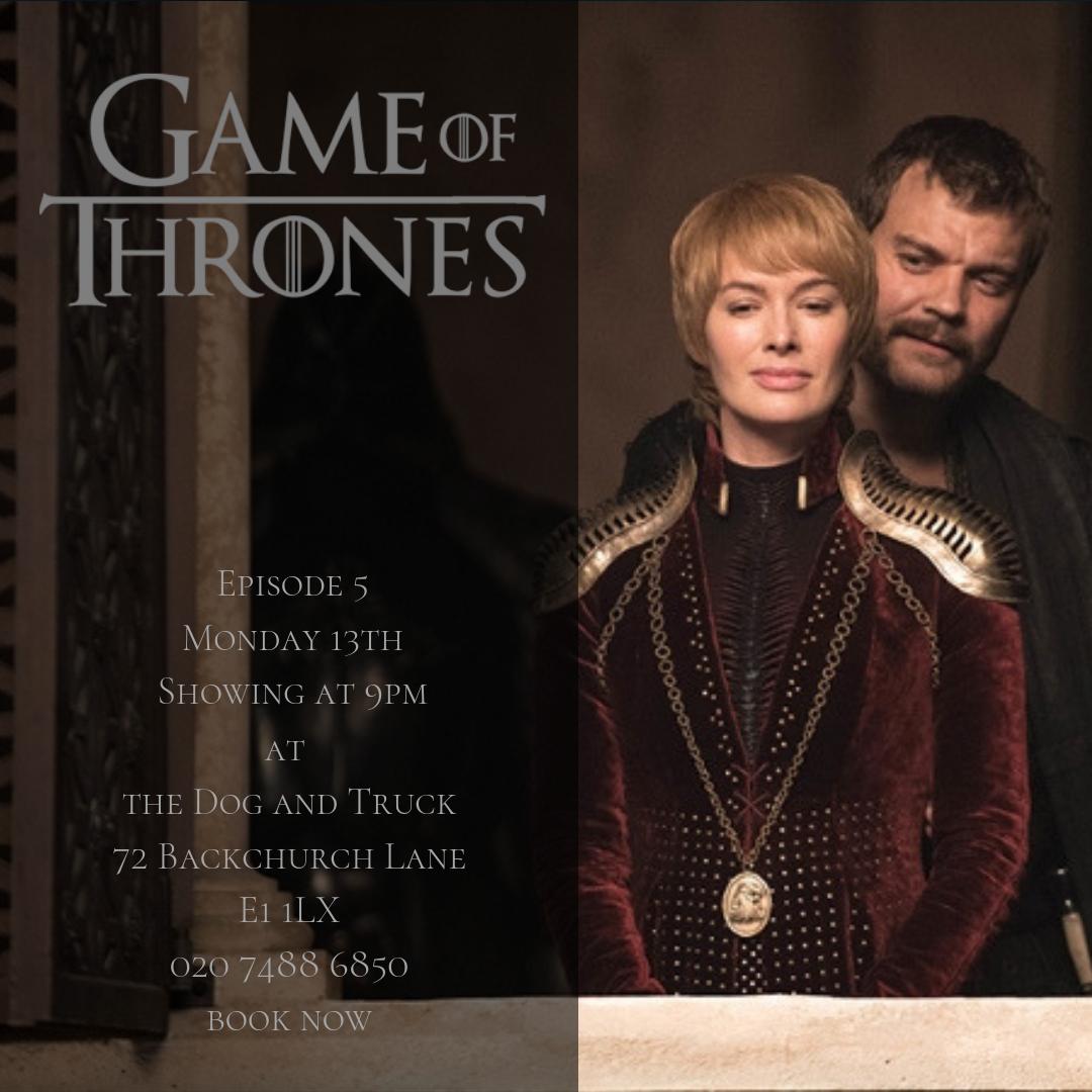 War comes to kings landing. Come watch it with us

 #gameofthrones #got #beer #london #viewingparty #food #drinks #aldgate #aldgateeast #tv #mondays #deals