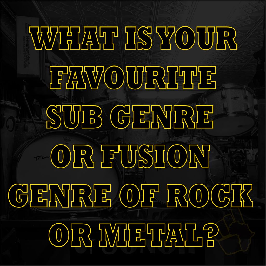 audio_inferno's tweet photo. Pretty deep question here. We know most fans are exposed to a crap ton of sub genres and even fusions. Most people can't even keep up. But if you have a fav then let us know please.
#AudioInfernoQuestions #AficanRock #AudioInferno https://t.co/PC52MemtEO